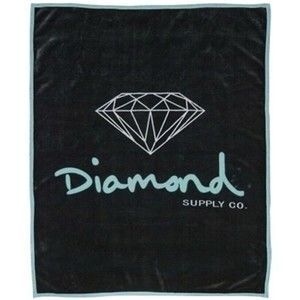Diamond Supply Co. Blanket ~ Heavy Warm Soft ~ The Rare OG Blanket ~ 100% Cotton